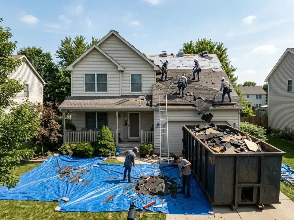 roof-replacement-debris-remova-004 — frequently asked questions, Cheapest Dumpster Rentals in North Judson, IN